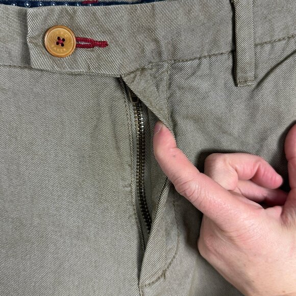 Ted Baker London Rurisk Slim Fit Chino Pants Beige Mens Size 30 Trousers Pockets - Picture 8 of 12